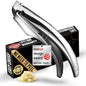 Gourmet Easy Lifetime Replace Garlic Press, No Need to Peel, Fine & Coarse