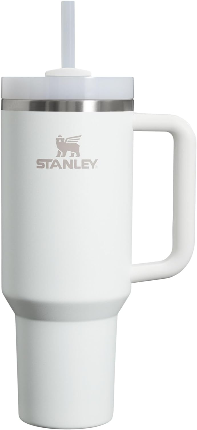 Stanley Quencher H2.0 Tumbler with Handle and Straw 30 oz | Flowstate 3-Position Lid | Cup Holder Compatible for Travel | Insulated Stainless Steel Cup | BPA-Free | Exclusive Lupine