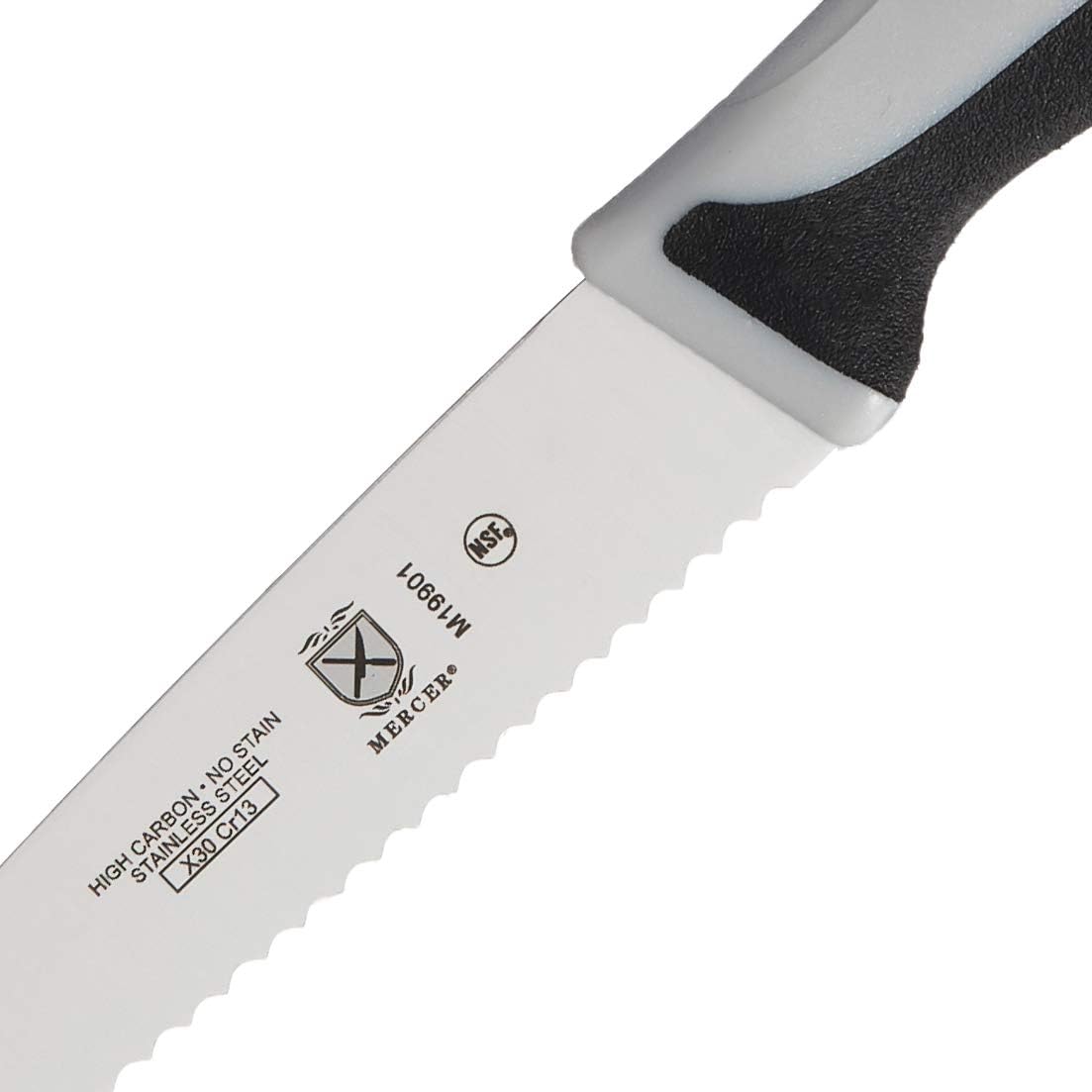 Mercer Culinary M23860 Millennia Black Handle, 8.5-Inch Narrow, Fillet Knife