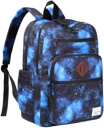 School Backpack for Men Women,Vaschy Lightweight School Bag Bookbag Casual Daypack for High School/College/Teens/Travel/Work