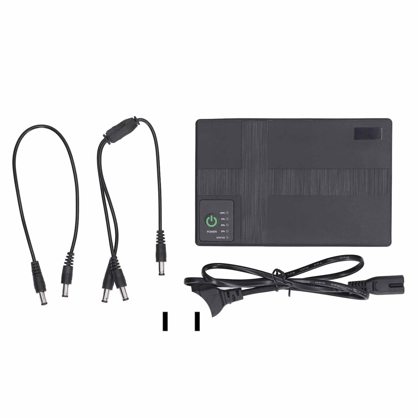 10400mAh Mini UPS Battery Backup, 5V 9V 12V 2A POE Uninterruptible Power Supply, Compact Basic Standby UPS System for Camera Router LED Light Modems Speaker, 85-265V (US Plug)