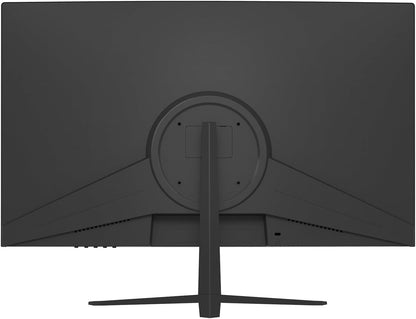 CRUA 32'' Curved Gaming Monitor, 160Hz/144Hz 4K UHD(3840 * 2160P) White Computer Monitor, 1500R VA Screen, Supports Freesync, 120% sRGB, Built-in Speakers, RGB Lighting, Wall Mountable,HDMI 2.1&DP 1.4