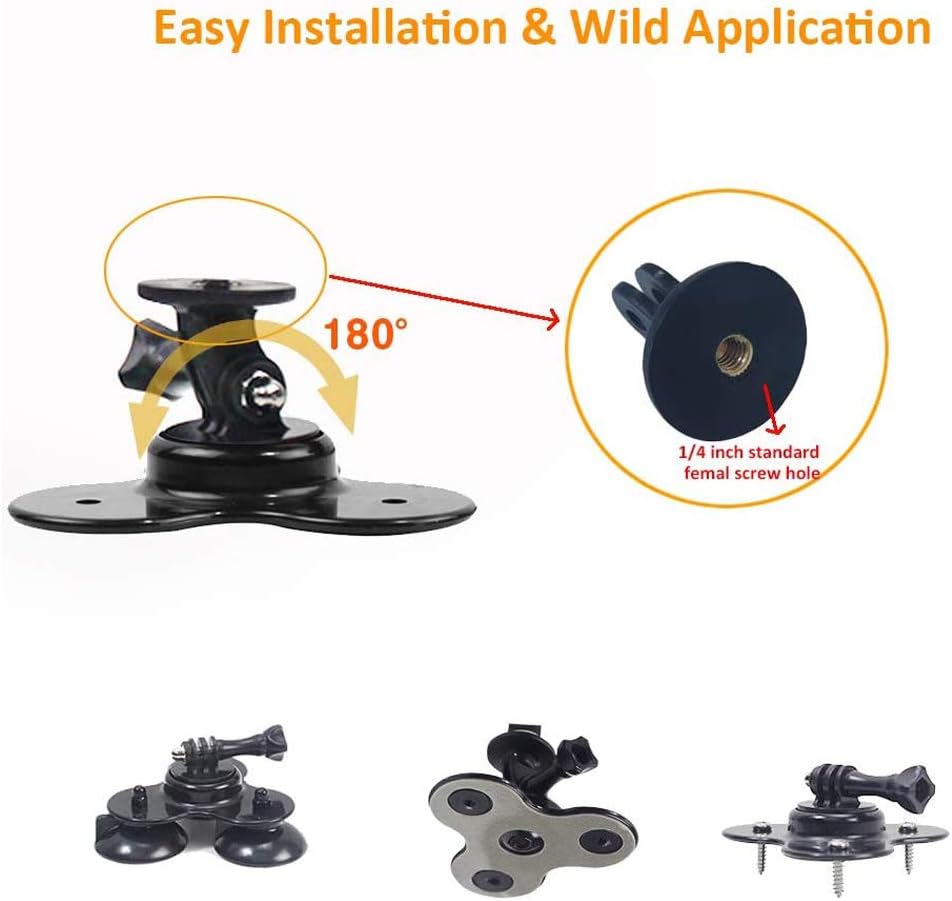 LUCKY Fish Finder Transducer Mount Arm Kayak Bracket Transducer Mounting Arm Flexible for Boat Canoe Kayak Fishing