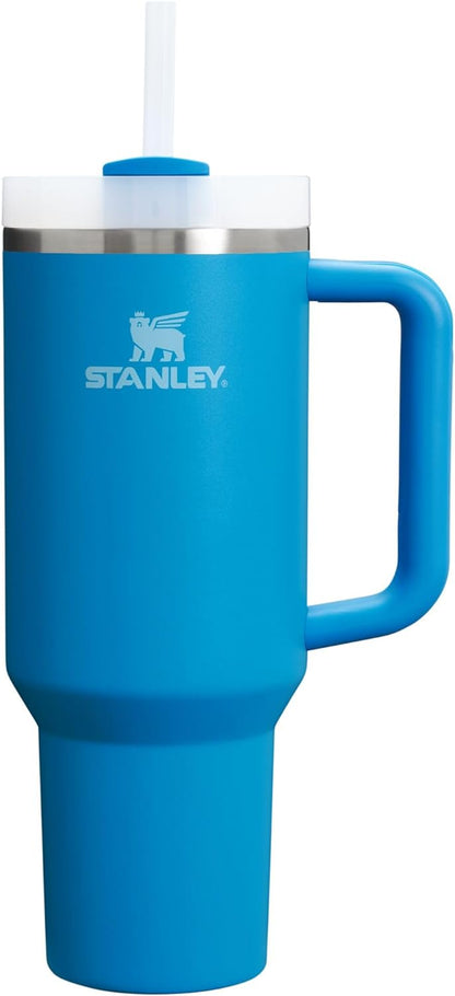 Stanley Quencher H2.0 Tumbler with Handle and Straw 30 oz | Flowstate 3-Position Lid | Cup Holder Compatible for Travel | Insulated Stainless Steel Cup | BPA-Free | Exclusive Lupine