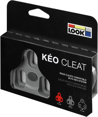 Look KEO Grip 4.5 Degree Cleats, Grey