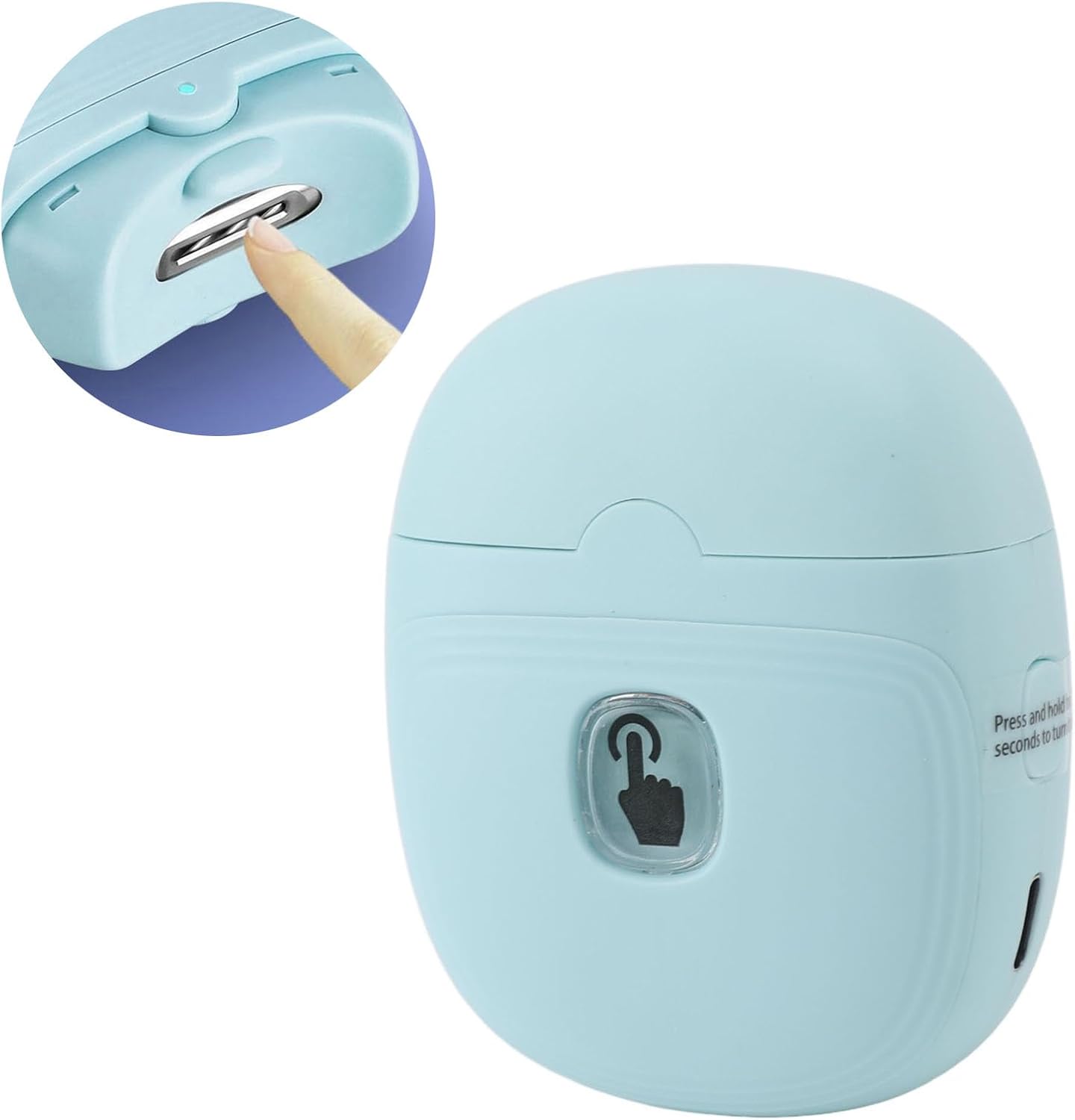 Automatic Fast Trimming Electric Nail Clipper with Safety Alloy Cutter for Elderly, Children - Easy Operation, Premium Alloy, Safety Design