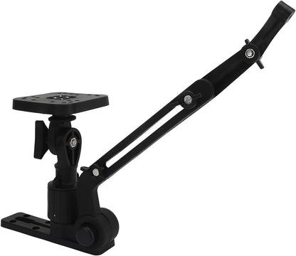 Generic Fish Finder Base Kit Nylon and Stainless Steel Greater Clamping Force Transducer Mounting Arm for Fishfinder