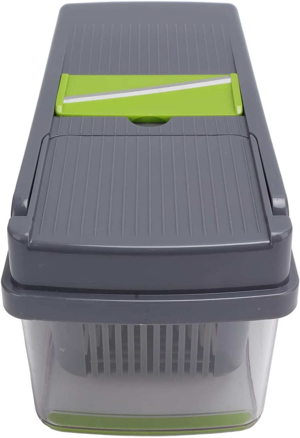 Vegetable Chopper, ABS Stainless Steel Vegetable Cutter with 6