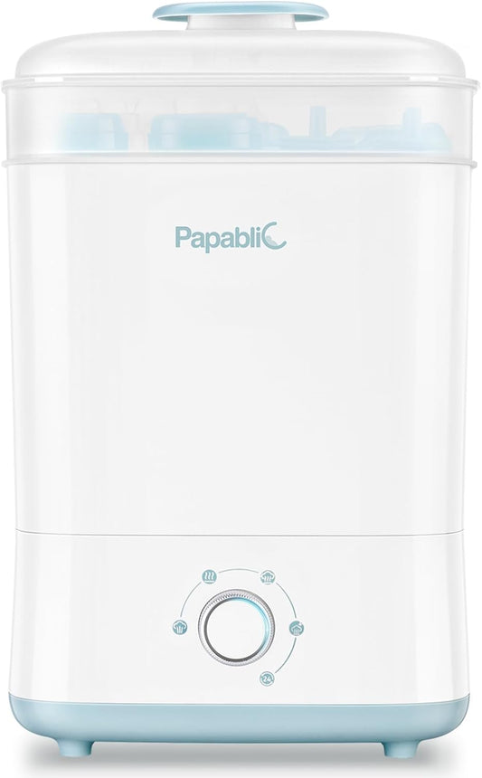 Papablic Baby Bottle Sterilizer and Dryer, 10 Bottles Large Capacity