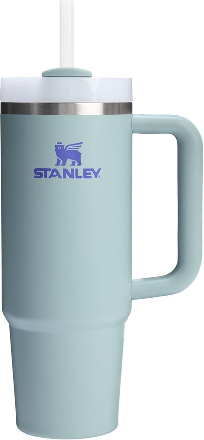 Stanley Quencher H2.0 Tumbler with Handle and Straw 30 oz | Flowstate 3-Position Lid | Cup Holder Compatible for Travel | Insulated Stainless Steel Cup | BPA-Free | Exclusive Lupine