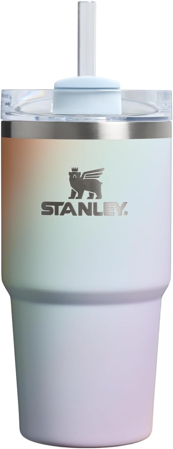 Stanley Quencher H2.0 Tumbler with Handle and Straw 30 oz | Flowstate 3-Position Lid | Cup Holder Compatible for Travel | Insulated Stainless Steel Cup | BPA-Free | Exclusive Lupine