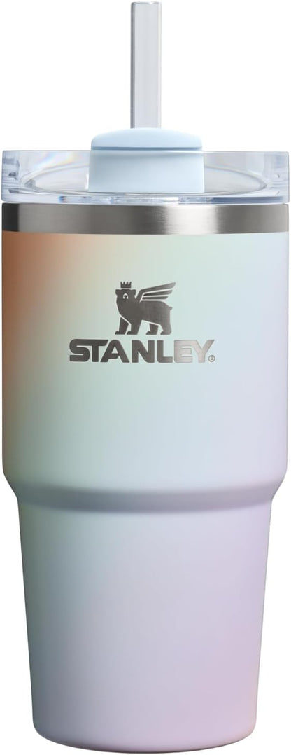 Stanley Quencher H2.0 Tumbler with Handle and Straw 30 oz | Flowstate 3-Position Lid | Cup Holder Compatible for Travel | Insulated Stainless Steel Cup | BPA-Free | Exclusive Lupine