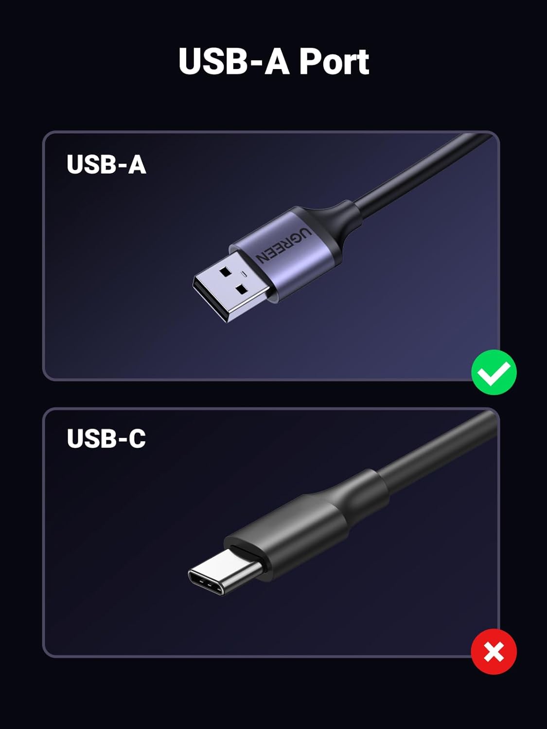 UGREEN USB to Ethernet Adapter 2.5Gb, Aluminum, USB 3.0 to RJ45 Computer Network Internet LAN Ethernet Dongle for Laptop, Compatible for MacBook Air/Pro, XPS, Windows, macOS