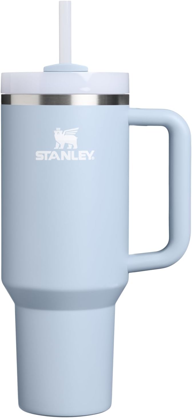 Stanley Quencher H2.0 Tumbler with Handle and Straw 30 oz | Flowstate 3-Position Lid | Cup Holder Compatible for Travel | Insulated Stainless Steel Cup | BPA-Free | Exclusive Lupine