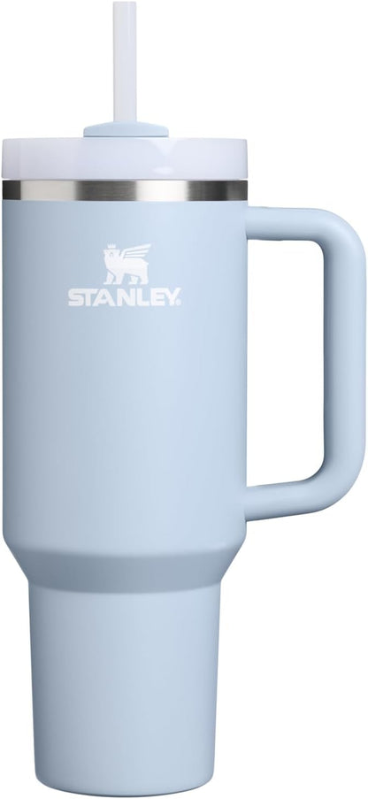 Stanley Quencher H2.0 Tumbler with Handle and Straw 30 oz | Flowstate 3-Position Lid | Cup Holder Compatible for Travel | Insulated Stainless Steel Cup | BPA-Free | Exclusive Lupine