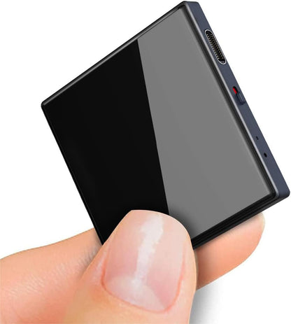 3072Kbps Magnetic Voice Recorder,Audio Recorder with AI-Triple Intelligent Noise Cancellation,128GB Recording Device with 9200Hours Store, Voice Activated Recorder for Lectures, Meetings, Intervie