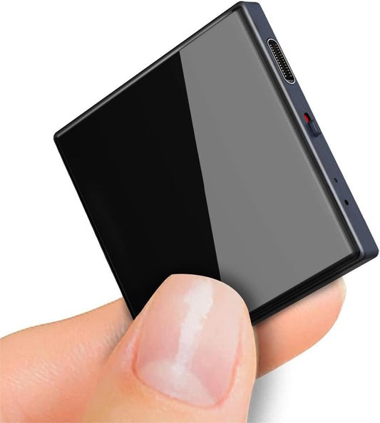 3072Kbps Magnetic Voice Recorder,Audio Recorder with AI-Triple Intelligent Noise Cancellation,128GB Recording Device with 9200Hours Store, Voice Activated Recorder for Lectures, Meetings, Intervie