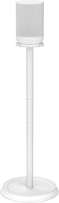 Yibracki Heavy Duty Floor Speaker Stand for Sonos Move, Move 2 - Metal, Universal Fit, White - 2952fb01-cb82-4888-a20f-4292af543512