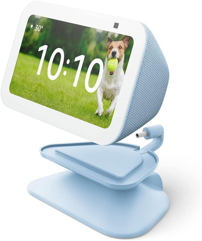 Echo Show 5 (3rd Gen) Adjustable Stand with USB-C Charging Port | Charcoal