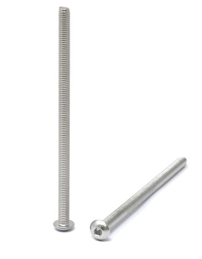 iexcell 50 Pcs M6 x 20mm Thread Pitch 1 mm Stainless Steel 304 Hex Socket Button Head Cap Screws Bolts Kit