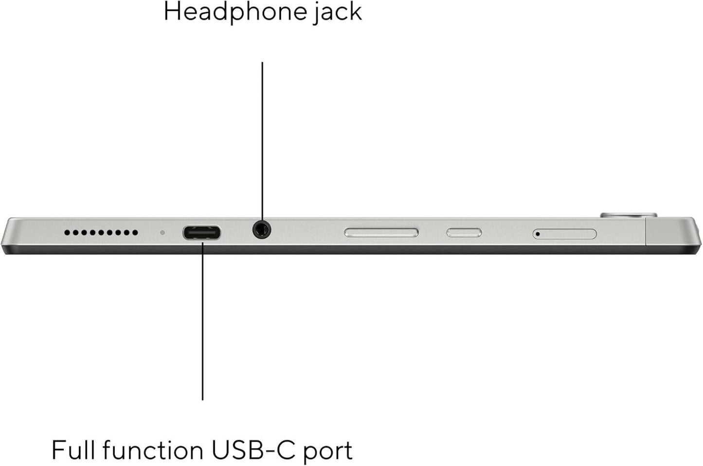 ASUS Chromebook CM30 Detachable Laptop, 10.5" 1920x1200 Display, MediaTek™ Kompanio 520, 8GB RAM, 128GB eMMC Storage, Garaged Stylus, ChromeOS, Fog Silver, CM3001DM2A-AS01TS-CB