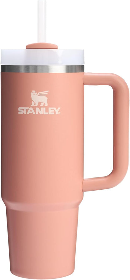 Stanley Quencher H2.0 Tumbler with Handle and Straw 30 oz | Flowstate 3-Position Lid | Cup Holder Compatible for Travel | Insulated Stainless Steel Cup | BPA-Free | Exclusive Lupine