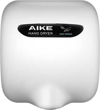 AIKE Surface Mounted High Speed Commercial Hand Dryer CUL Approved 120V 1500W, Brushed Stainless Steel Finish Model AK2800B