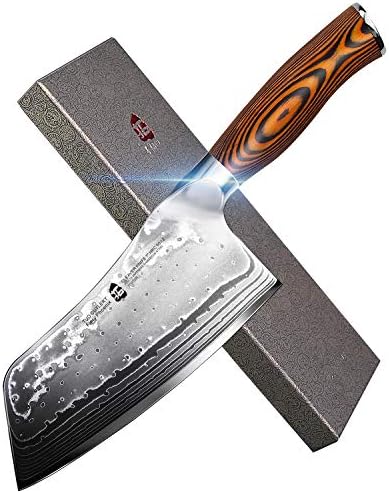 TUO Boning Knife - Razor Sharp Fillet Knife - High Carbon German Stainless Steel Kitchen Cutlery - Pakkawood Handle - Luxurious Gift Box Included - 7 inch - Fiery Phoenix Series