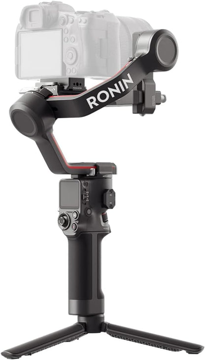DJI RS 3 Mini, 3-Axis Gimbal Stabilizer for Cameras Canon/Sony/Panasonic/Nikon/Fujifilm, 2 kg (4.4 lbs) Tested Payload, Camera Stabilizer, Camera Gimbal with Native Vertical Shooting