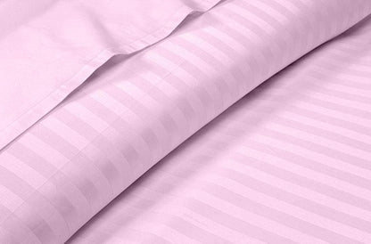 Linen Sheets 100% Egyptian Cotton- Twin-XL Sheet Set 4 Piece- 1000 Thread Count- Fits Upto 18" Deep Pocket- Long Staple Cotton Bedding, Sateen Weave-Light Blue Solid