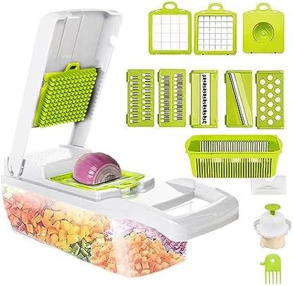 Purilite Select 8-in-1 Vegetable Chopper Slice Smarter, Cook Faster