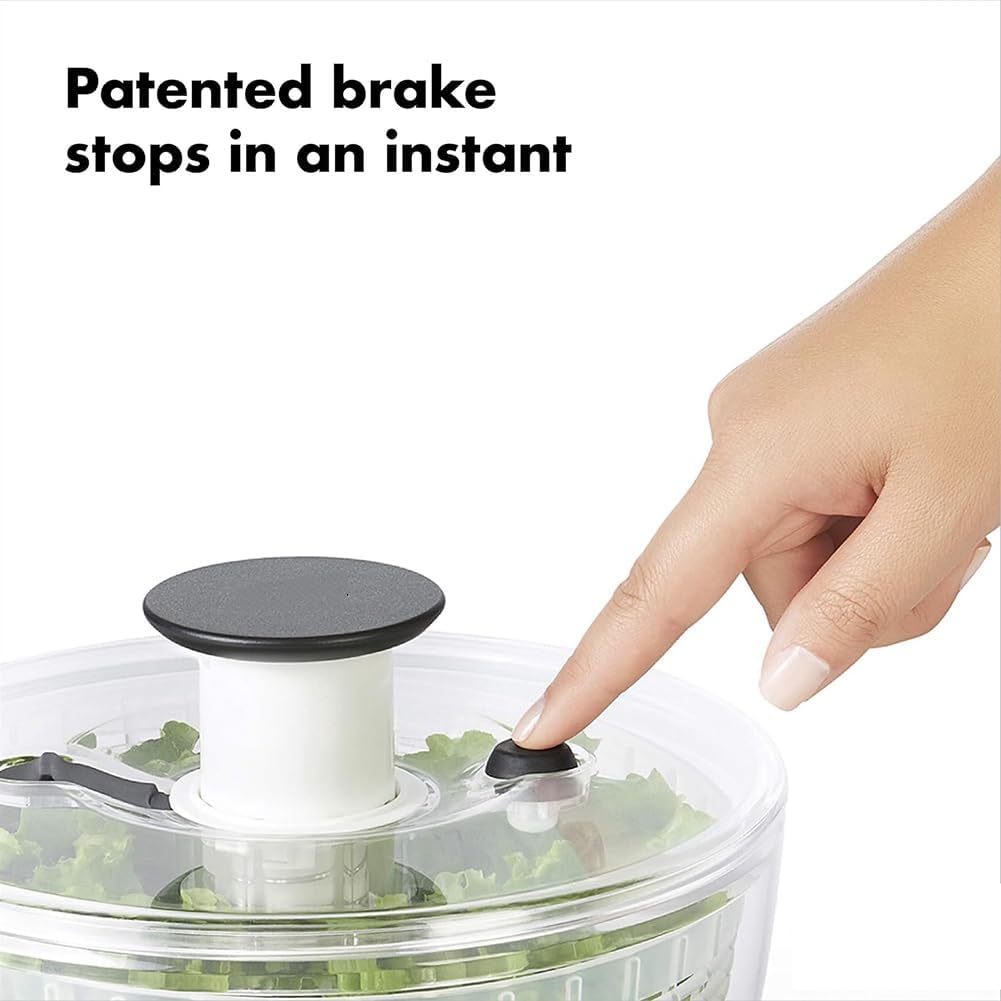 Cenroelon Salad Spinner Lettuce Dryer Vegetable Dryer Salad Mixer for Greens, Herb, Berry, Fruits