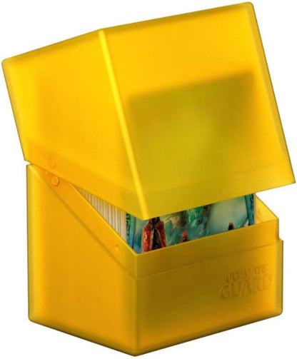 Ultimate Guard Boulder 100+ Classic, Deck Case for 100 Double-Sleeved TCG Cards, Onyx, Secure & Durable Storage for Trading Card Games, Soft-Touch Finish
