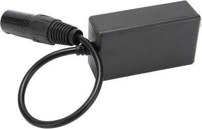 Pilot Headset Adapter, Aviation Headset Adapter, GA Dual Plugs to XLR 5 Pin Male Adapter for Headphone Extension Cable