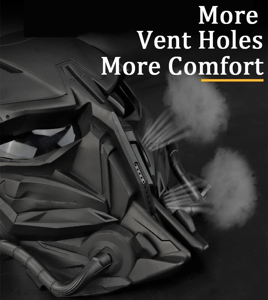 Airsoft Full Face Protective Mask Balaclava Mask, for Outdoor Sports CS Cosplay Costume Movie Shooting