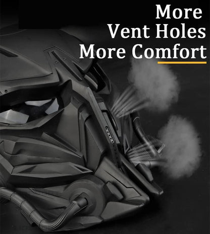 Airsoft Full Face Protective Mask Balaclava Mask, for Outdoor Sports CS Cosplay Costume Movie Shooting