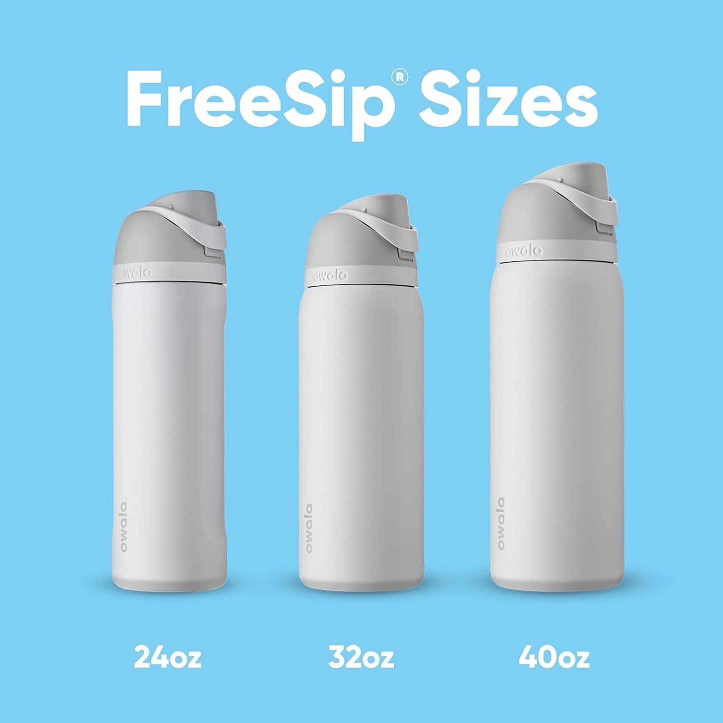 Owala Kids FreeSip Insulated Stainless Steel Water Bottle with Straw, BPA-Free Sports Water Bottle, Great for Travel, 16 oz, Celestial Sphere