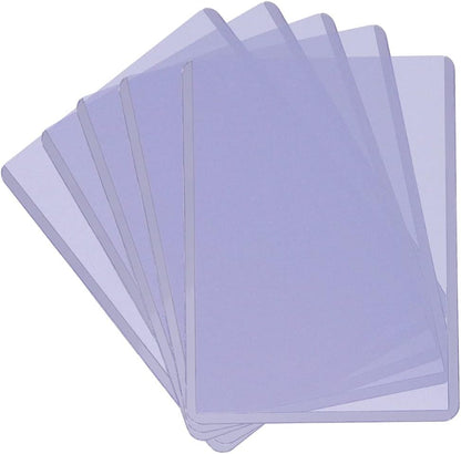 Ultra PRO 3" x 4" Clear Regular Toploaders and Soft Sleeves Bundle (100ct) for Standard Size Cards