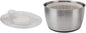 Stainless Steel Salad Spinner - Large Capacity Vegetable & Fruit Washer, Lettuce Dryer, Drain Basket, Multifunctional Kitchen Tool