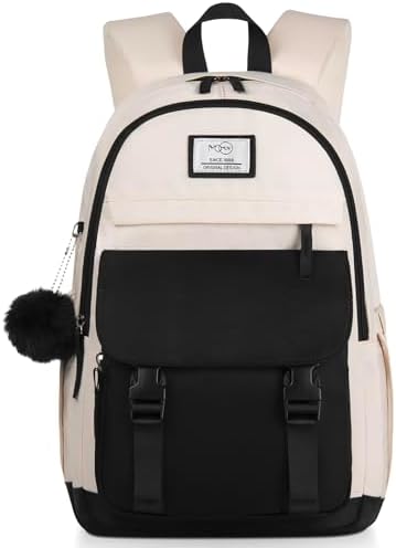 MOMUVO Backpacks for Teen Girls Women,School Backpack Cute College Laptop Backpack Bookbag for Students