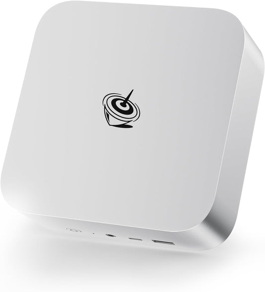 Beelink SER8 Mini PC, AMD Ryzen 7 8845HS(4nm, 8C/16T) up to 5.1GHz, Mini Computer 32GB DDR5 RAM 1TB M.2 NVME SSD, Desktop PC 4K@144Hz Triple Display, Mini Gaming Computer WiFi6/BT5.2/2.5Gbps/W-11 Pro