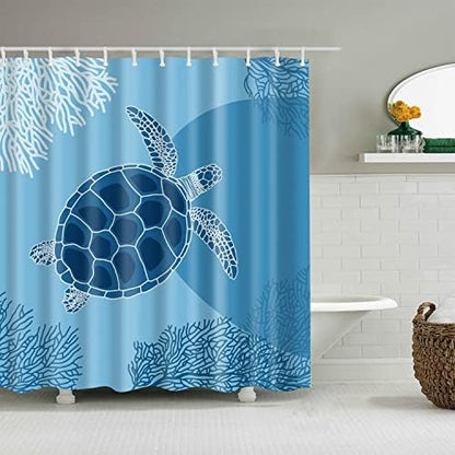 Mantto Canadian Smoky Mountain Cliff Outdoor Idyllic Photo Art Shower Curtain, National Parks Home Decor Curtain, Waterproof Polyester Fabric Bathroom Shower Curtain with Hooks 72" x 72"
