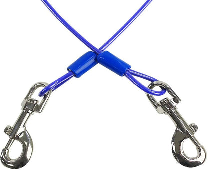 BV Pet Medium Tie Out Cable for Dog up to 60 Pound, 25-Feet