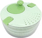 Salad Spinner Lettuce Washer with Drain Bowl Colander Handle, Veggie Dryer Fruit Washer Drainer for Cleaning Drying Greens Vegetables Fruits(Green)