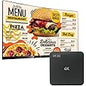 EZ-AD TV Digital Signage Player, Digital Signage 4k Player Kit, Auto-Post Content, Cloud-Controlled, Add Your PowerPoint Presentation, Free Plan & Mobile App, Thousands of Templates