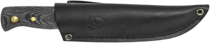 Condor Tool & Knife Bushlore 4.375-Inch Drop Point Blade, Handle with Leather Sheath, Plain