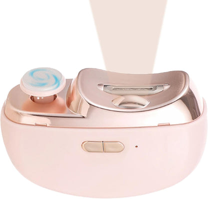Electric Nail Trimming Tool - 3 in1 Electric Nail Clipper, Toenail and Fingernail Trimmer | Adjustable Nail Cutter Device with LED Light and duall Speed, Nail Grinding and Trimming Kit for Home