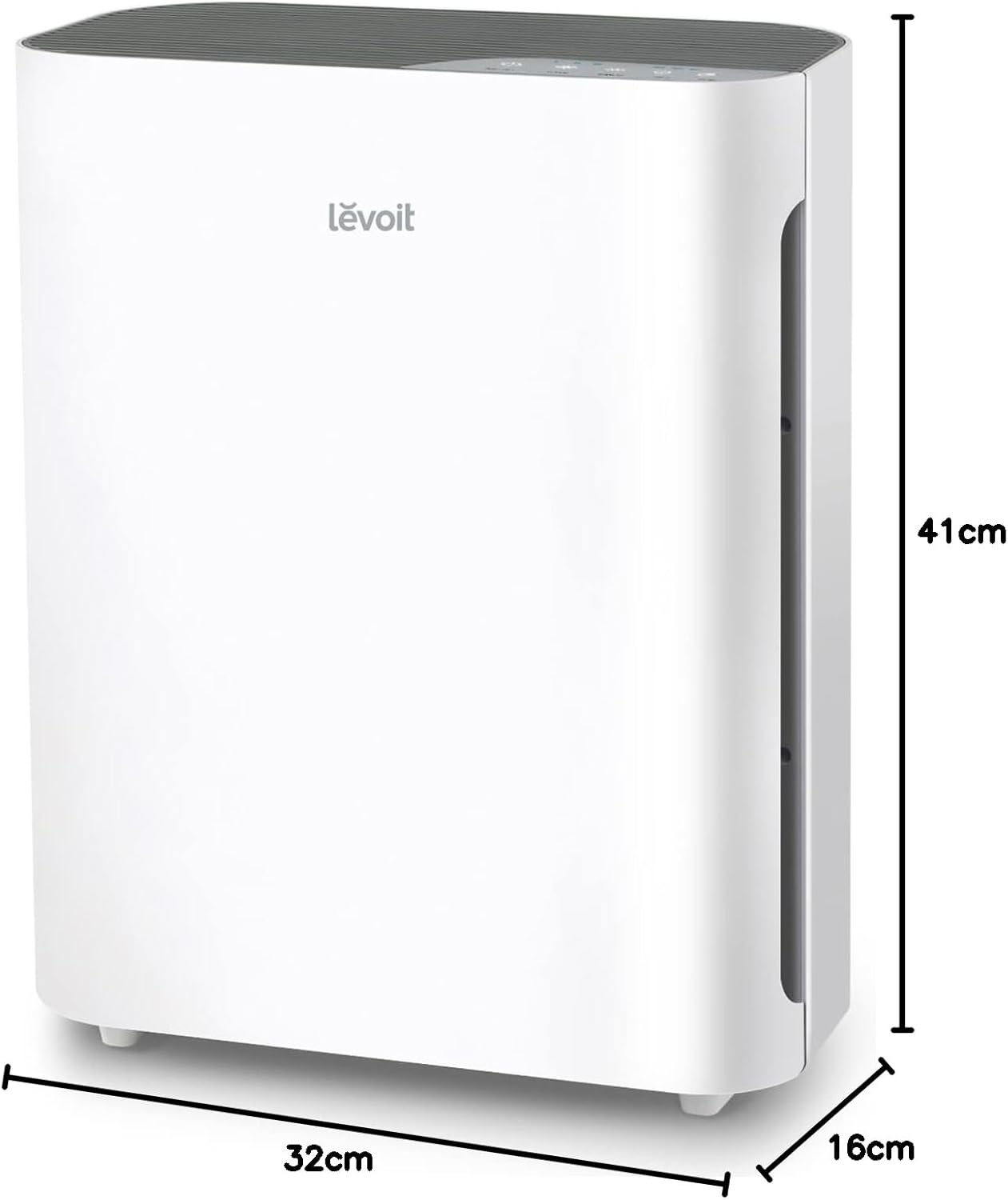 LEVOIT Air Purifiers Large Room bedroom Home Up to 1875 ft² with Washable Filters, Smart WiFi Air Quality Monitor, HEPA Sleep Mode and Auto Mode, Removes Allergies, Pet Hairs, Smoke, Dust, Vital 200S
