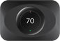 BAOKZZOM Nest Thermostat Wall Plate Cover Replacement Compatible with Google Nest Learning Thermostat (4th Gen), Practical Nest Learning Thermostat 4 Trim Kit, Snap fit Design (Black, 1 Pack)