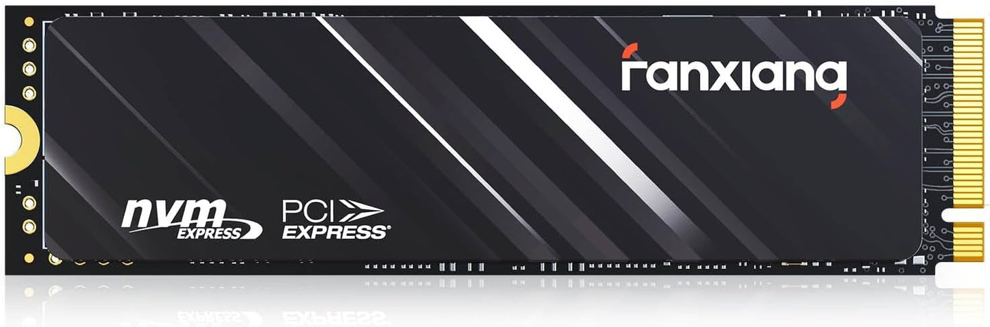fanxiang S690Q 1TB NVMe SSD PCIe Gen4 M.2 SSD for PS5, Up to 4800 MB/s, Internal Gaming SSD for PS5, 3D NAND SLC Cache Solid State Drive Upgrade Storage for PC/Laptops